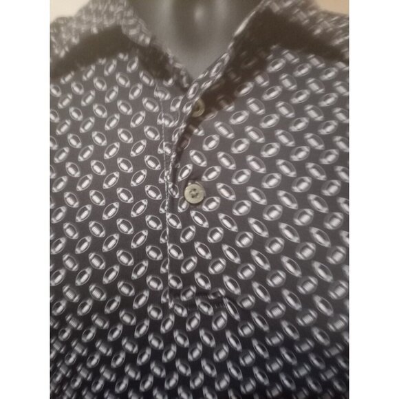 Roundtree & Yorke Performance Polo Shirt Mens Small S Black Football Work Play - Picture 3 of 12